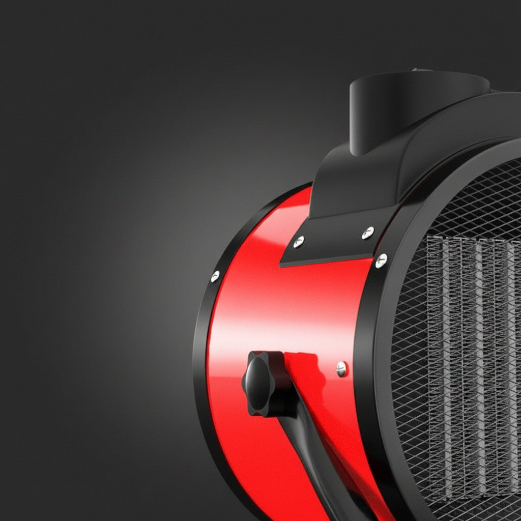 Portable Space Heater with Fan - 2000W Adjustable Electric Heater for Bedrooms, Offices and Indoor Winter Heating