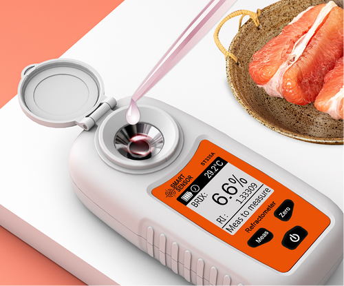 Digital Brix Refractometer–  Professional Sugar Content Meter for Fruit Juice, Wine, Beer and Beverage Quality Testing from 0–35%