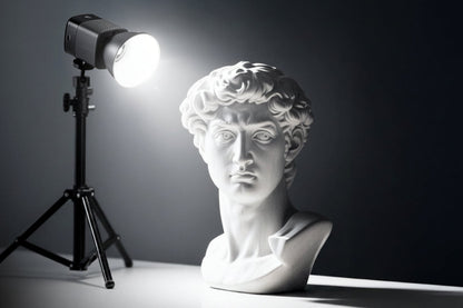 COB LED Video Light – 40W Bi-Color Rechargeable Studio Light for Live Streaming, Commercial Photography and Professional Content Creation