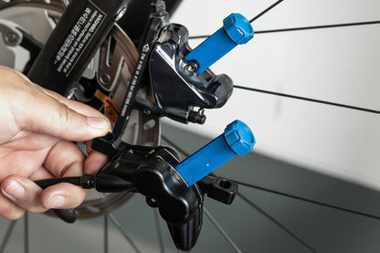 Bike Disc Brake Pad Spreader Tool – 360° Rotating Steel Piston Reset Tool for Hydraulic Brake Caliper Maintenance and Repair