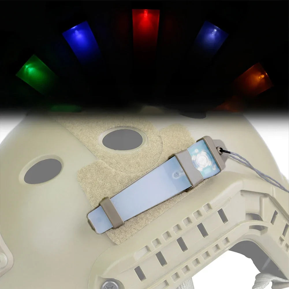 Tactical Helmet Signal Light – Waterproof Survival Flashing Lamp for Hunting, Hiking, Cycling and Outdoor Safety Gear