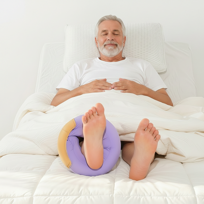 Heel Elevation Protector Pillow – Egg-Crate Foam Ankle Cushion for Pressure Relief, Bed Comfort and Supportive Positioning for Limited-Mobility Users