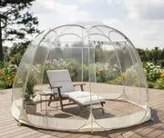 Large Pop-Up Bubble Tent – Weatherproof Outdoor Igloo Screen House for Camping, Patios and Gardens with Oversized Space and Cold-Weather Protection
