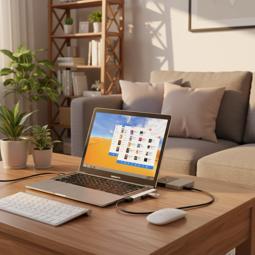 USB-C Hub Adapter – 3-Port USB 3.0 Type-C OTG Splitter for MacBook, Lenovo, Xiaomi and Other Laptops, Tablets and Computers