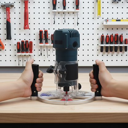 Woodworking Trimming Machine Tool – Precision Milling Groove Engraving Slotting Chamfering Router Accessory for Professional Woodworking Projects.