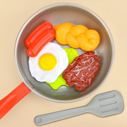 Pretend Cooking Kitchen Toy Set - Educational Roleplay Accessories for Kids Creative Learning and Imaginative Play