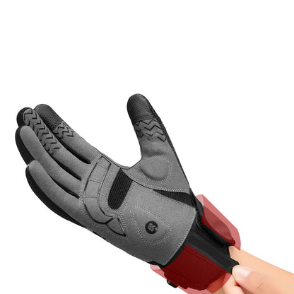 Rechargeable Heated Ski Gloves - Touchscreen Winter Gloves for Cycling, Motorcycle Riding, Hiking and Snow Sports
