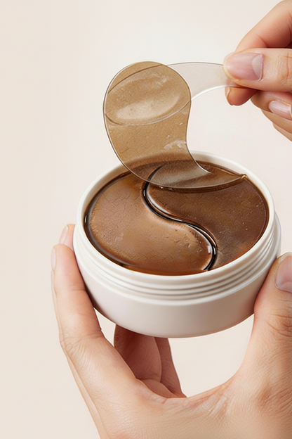 Caffeine Brightening Under-Eye Mask – Firming Eye Patches for Dark Circles, Puffiness and Tired Eyes with a Refreshed Appearance