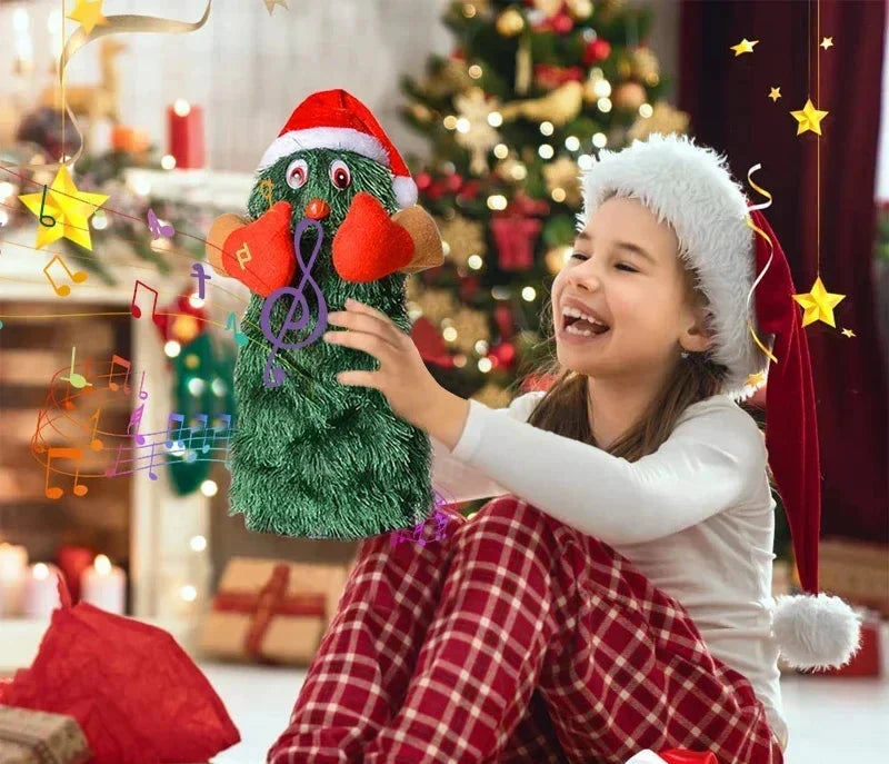 Dancing Christmas Tree Santa Toy – Musical Electric Holiday Figure with Singing, Dancing and Interactive Christmas Entertainment