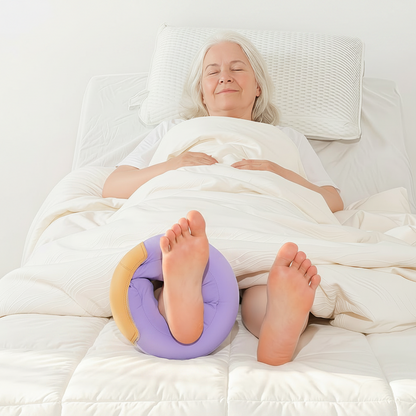 Heel Elevation Protector Pillow – Egg-Crate Foam Ankle Cushion for Pressure Relief, Bed Comfort and Supportive Positioning for Limited-Mobility Users