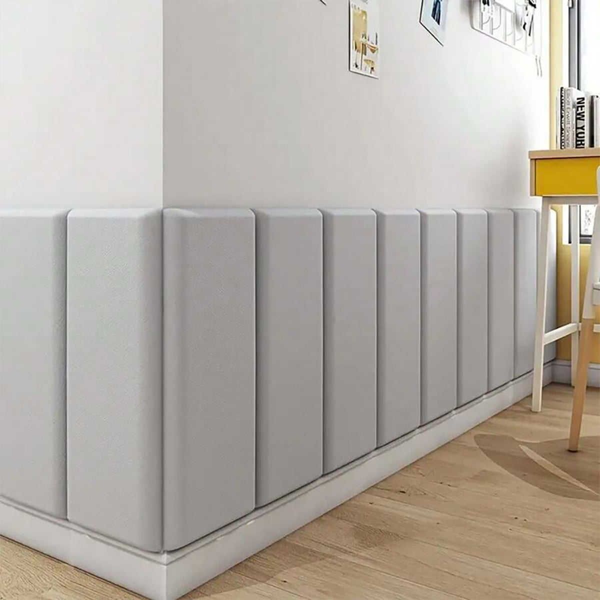 PU Wall Panels – 3D Self Adhesive Soft Wall Stickers for Headboards, Soundproofing, Anti Collision Protection and Home Decoration