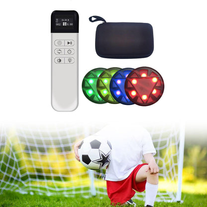 Remote Control Speed Training Lights – Reflective Agility Reaction Training System for Sports Performance, Coordination and Athletic Skill Development