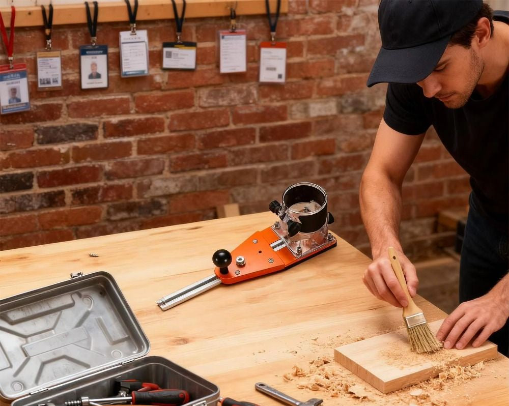 Router Circle Cutter Jig – Adjustable Wood Router Circle Cutting Guide for Milling, Slotting and Perfect Circles up to 14.17 Inches.