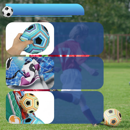 Soccer Goal Training Set for Kids - Sticky Target Shooting Game for Indoor Outdoor Football Practice and Skill Development