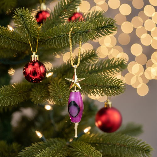 DIY Christmas Woodturning Ornament Kit – Wooden Tree Hanging Craft Set for Holiday Decorations, Handmade Gifts and Festive DIY