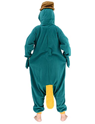 Animal Kigurumi Duck Onesie – Cute Cartoon Pajama Costume for Adults and Kids, Cozy Halloween Cosplay, Parties, Sleepovers and Fun Homewear