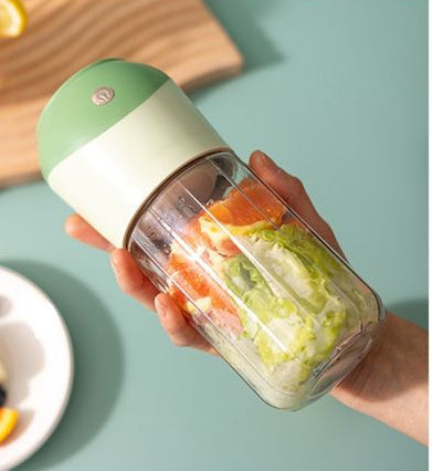 Portable USB Blender Cup – 500ml Rechargeable Juicer Bottle for Fresh Smoothies, Juice and Shakes at Home or Travel