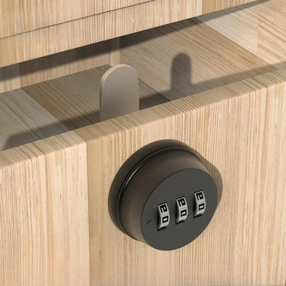 Combination Cam Lock – 3-Digit Keyless Zinc Alloy Cabinet and Drawer Security Lock for Mailboxes, Home Furniture and Storage Hardware