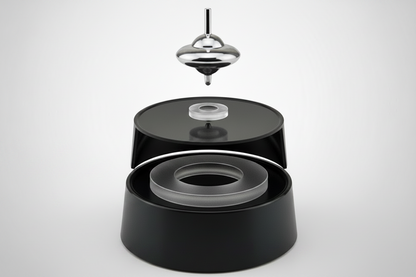 Magnetic Spinning Perpetual Motion Top – Educational Physics Desk Toy Demonstrating Inertia, Magnetism and Creative Science Concepts