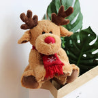 Christmas Reindeer Plush Toy - Soft Elk Doll Stuffed Animal Gift for Kids, Holiday Decor and Collectors