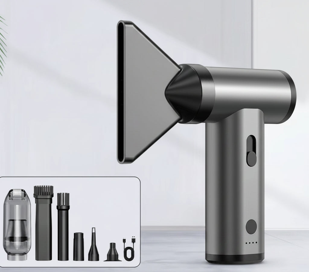 High Speed Turbo Jet Fan – Portable Handheld Blower for Camping, Dust Cleaning, Car Detailing and Outdoor Equipment Maintenance