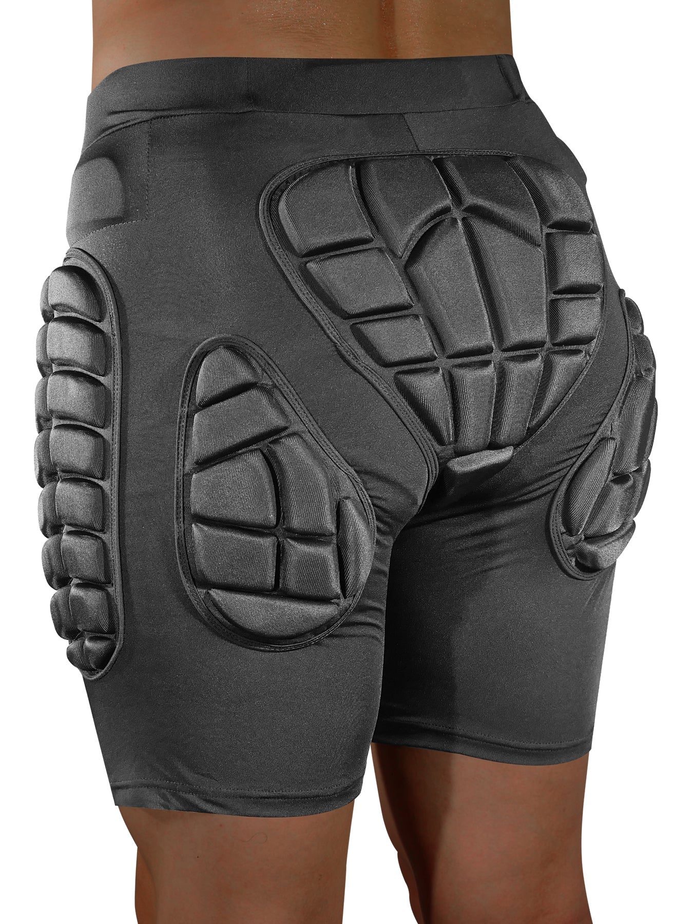 Unisex Protective Shorts – Snowboard and Ski Impact Protection Gear with Padded Hip Support for Winter Sports