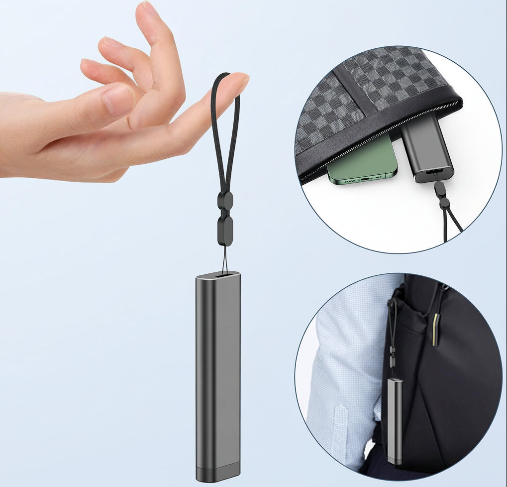 Smart Adapter Storage Kit – Multi Function Phone Stand with SIM Card, Memory Reader and Cable Organizer Case