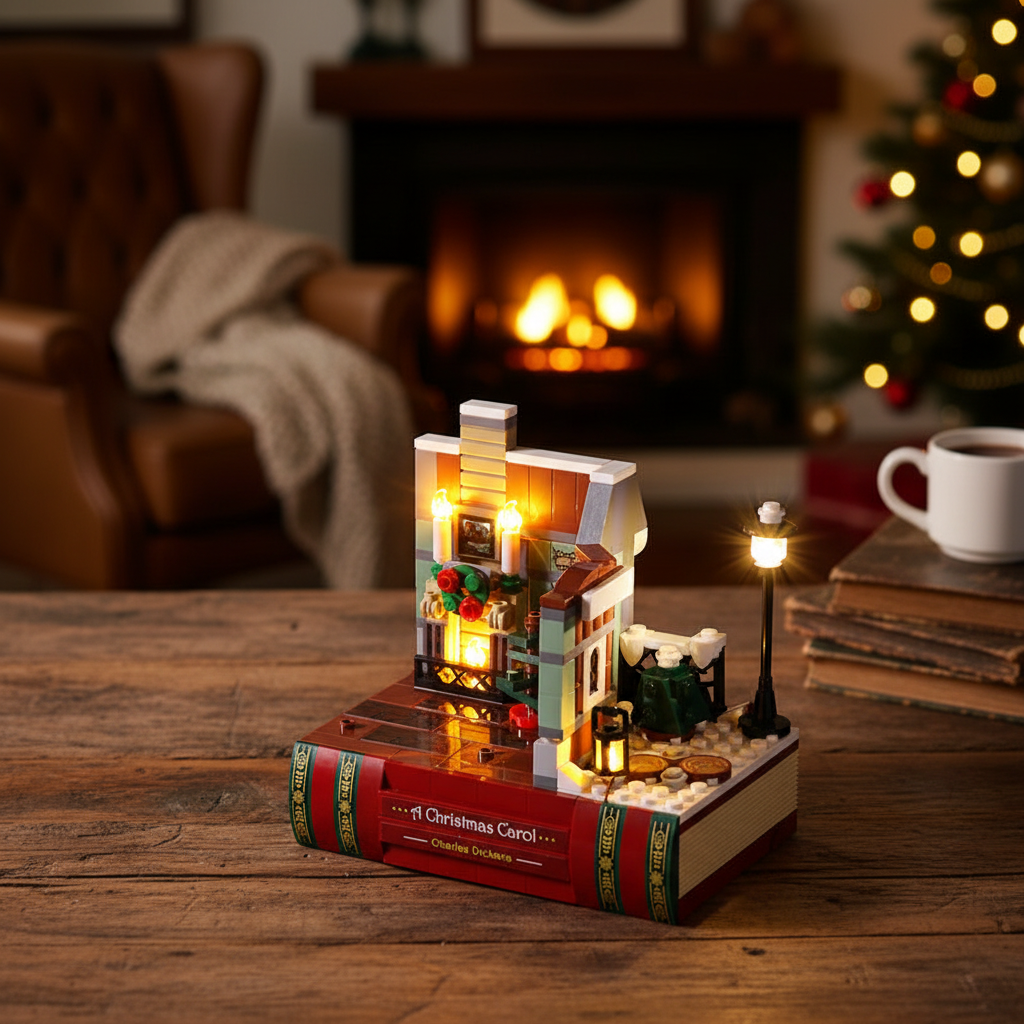 LED Light Kit for Charles Dickens Tribute – Decorative Lighting Upgrade for Display Models