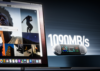 USB 3.2 Gen2 SSD Flash Drive – High Speed Type C Pendrive for iPhone, PC and Large File Storage
