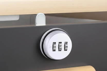 Combination Cam Lock – 3-Digit Keyless Zinc Alloy Cabinet and Drawer Security Lock for Mailboxes, Home Furniture and Storage Hardware