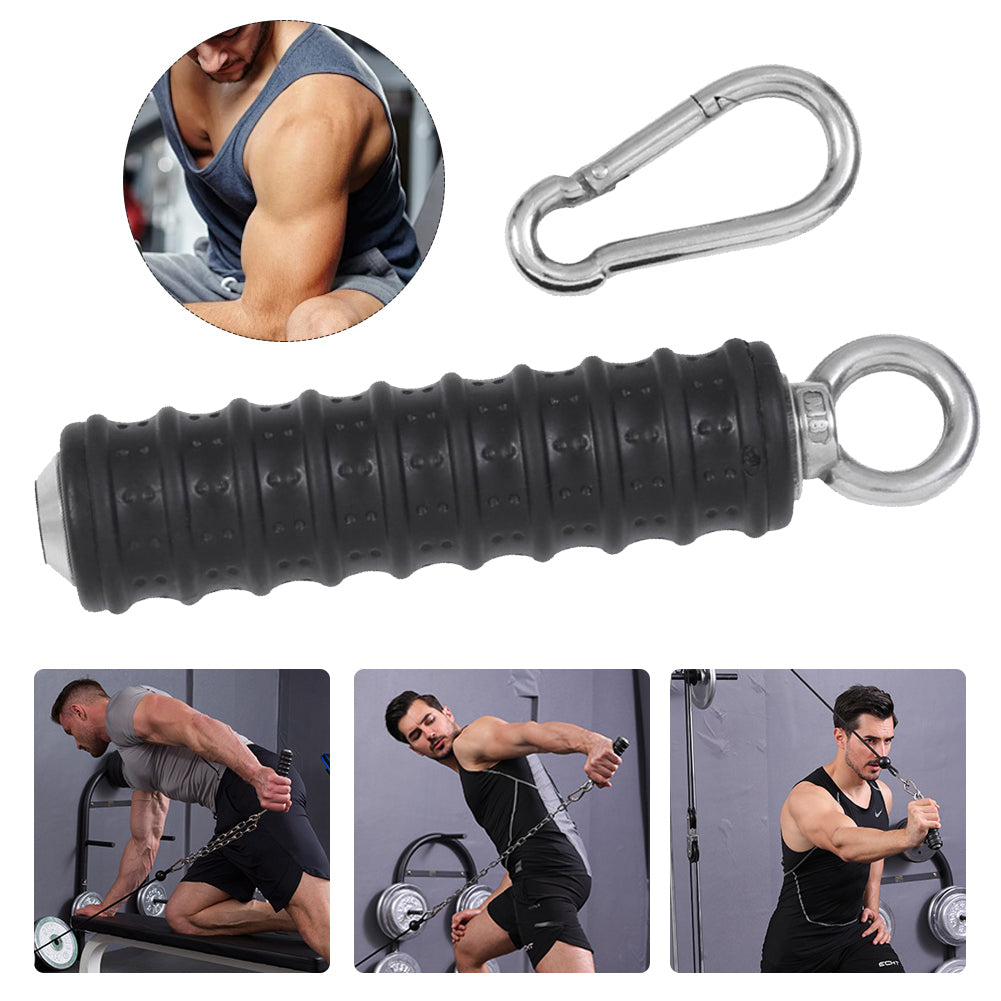 Single Tricep Push Down Handle – Cable Machine Attachment for Arm Workouts, Pull Downs and Strength Training Sessions