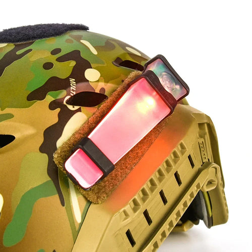 Tactical Helmet Signal Light – Waterproof Survival Flashing Lamp for Hunting, Hiking, Cycling and Outdoor Safety Gear