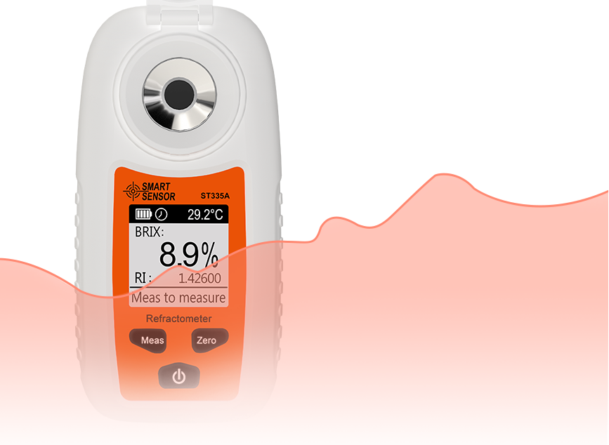 Digital Brix Refractometer–  Professional Sugar Content Meter for Fruit Juice, Wine, Beer and Beverage Quality Testing from 0–35%