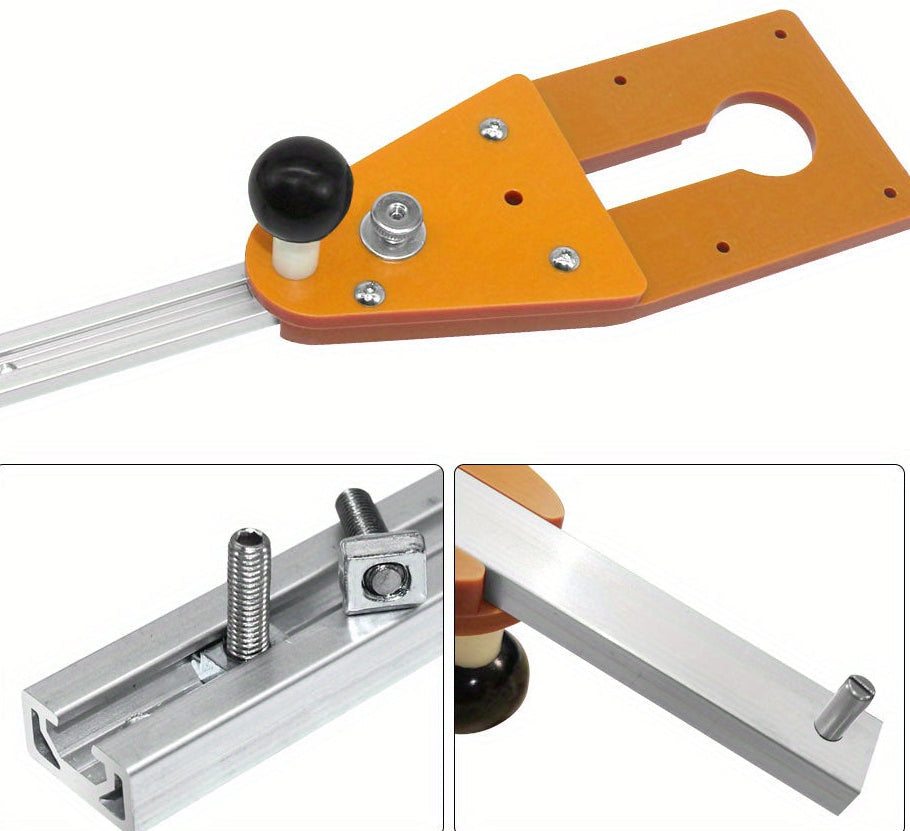 Router Circle Cutter Jig – Adjustable Wood Router Circle Cutting Guide for Milling, Slotting and Perfect Circles up to 14.17 Inches.