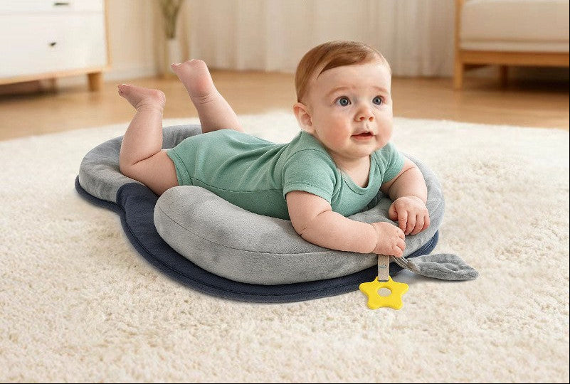 Baby Wedge Support Pillow – Anti-Reflux Infant Cushion for Nursing, Comfortable Sleeping and Gentle Newborn Positioning Support