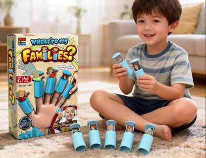 Brain-Boosting Finger Matching Game – Creative Desktop Focus Training Toy for Parent-Child Interaction, Memory Practice and Educational Fun