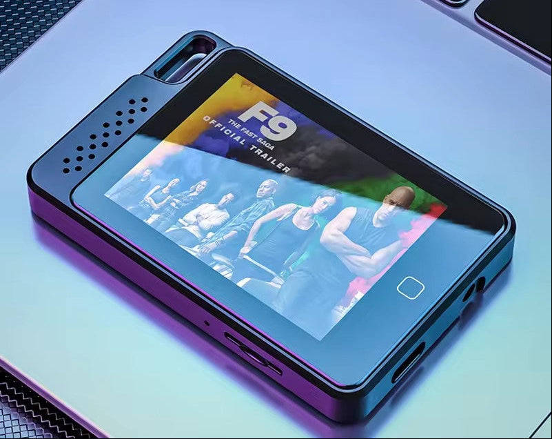 Bluetooth MP3 Music Player – Full Touch Screen HiFi Walkman with Built-In Storage, FM Radio and Portable Audio Playback