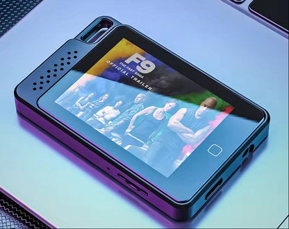 Bluetooth MP3 Music Player – Full Touch Screen HiFi Walkman with Built-In Storage, FM Radio and Portable Audio Playback