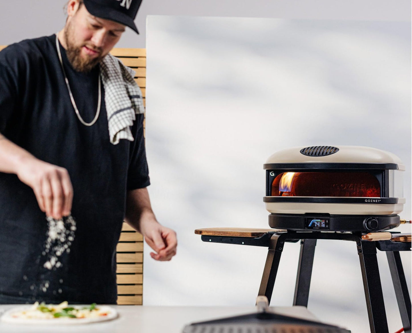 Pizza Oven Door – Heavy Duty Stainless Steel Door Designed for Gozney Arc XL Outdoor Pizza Oven
