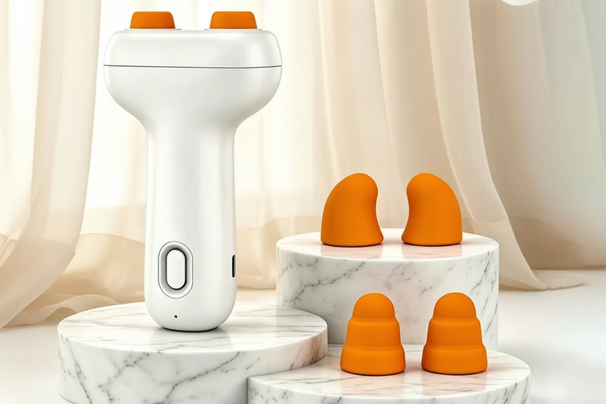 Mini Smart Electric Massager – Portable Finger-Pressing and Kneading Tool for Shoulder and Neck Relaxation at Home, Office or While Traveling