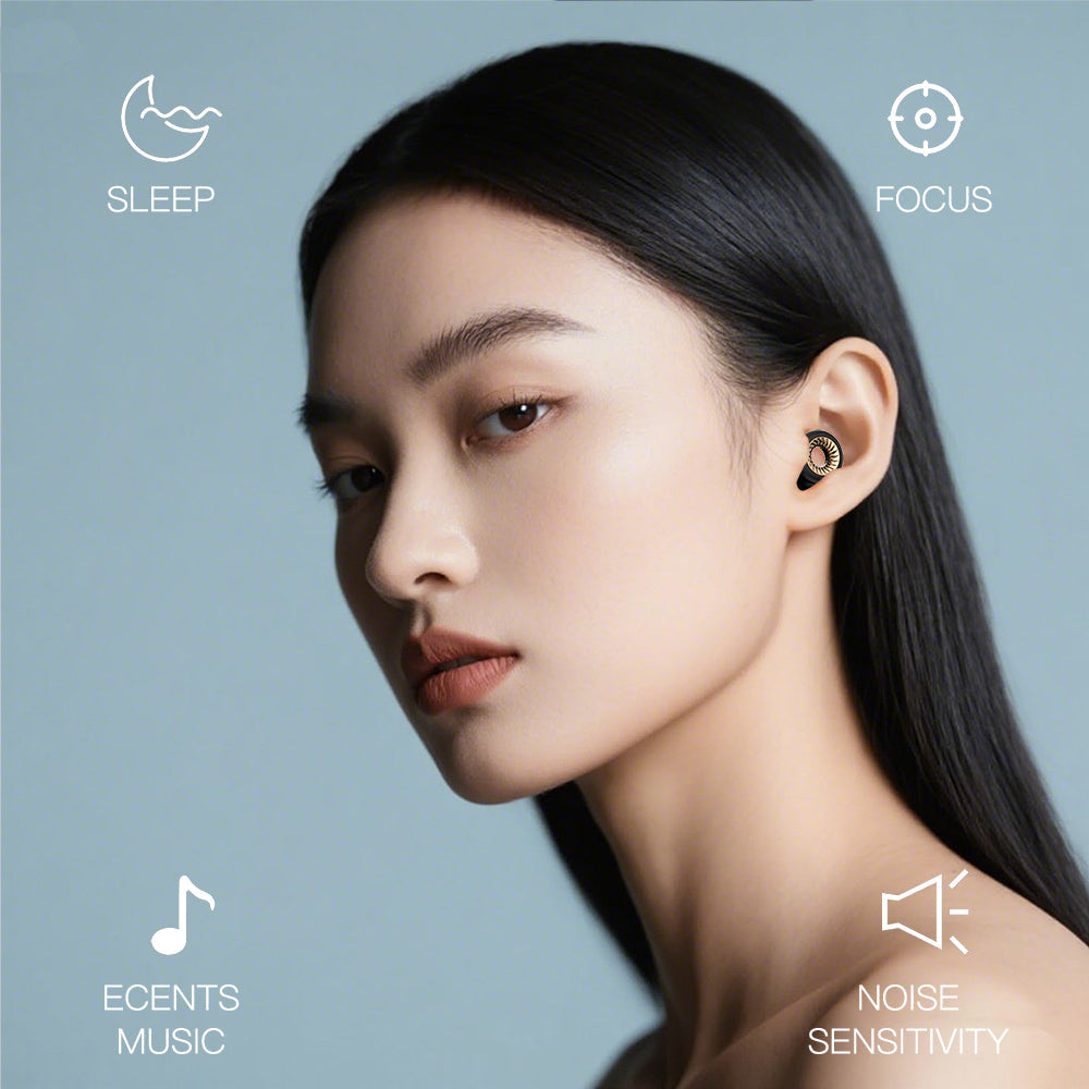 Silicone Swimming Earplugs – Reusable Noise Reducing Ear Protection for Sleep, Swimming and Travel Comfort
