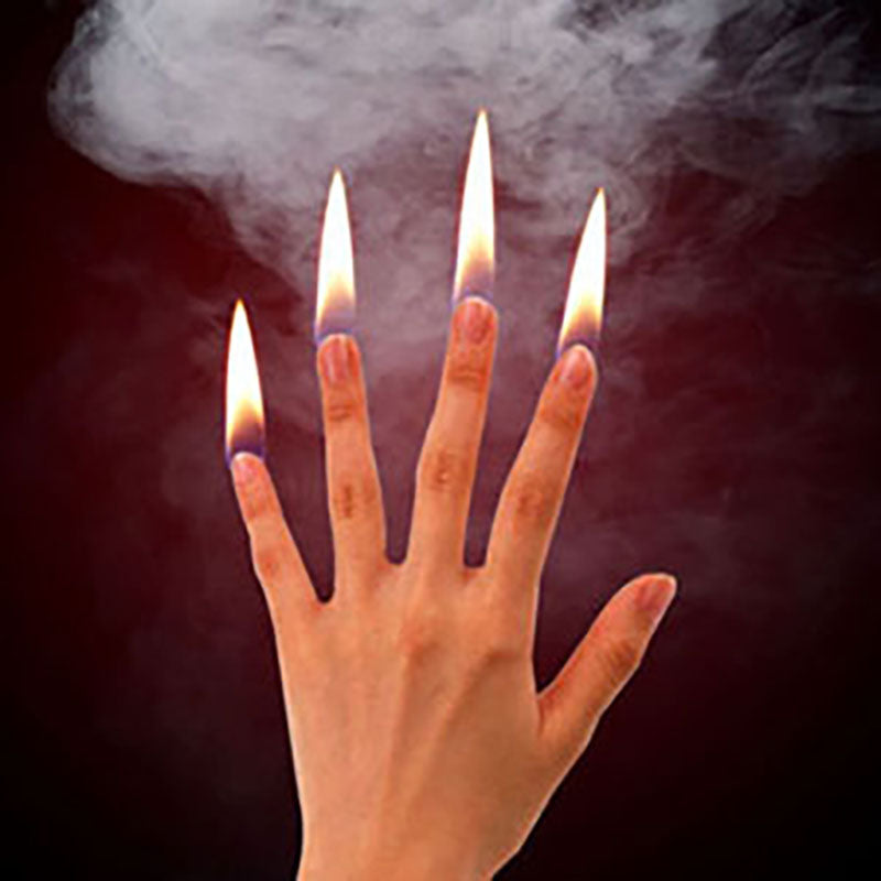 Finger Fire Magic Trick Set – Professional Flame Illusion Props for Stage Performances, Street Magic and Entertainment Shows