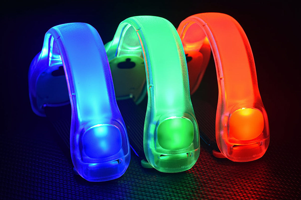 LED Running Armband – Light Up Reflective Sports Bracelet for Night Running, Cycling, Walking and Outdoor Safety Visibility