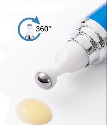 Caffeine Eye Serum Roller – 360° Massage Ball Treatment for Dark Circles, Puffiness and Hydrating Under-Eye Skincare
