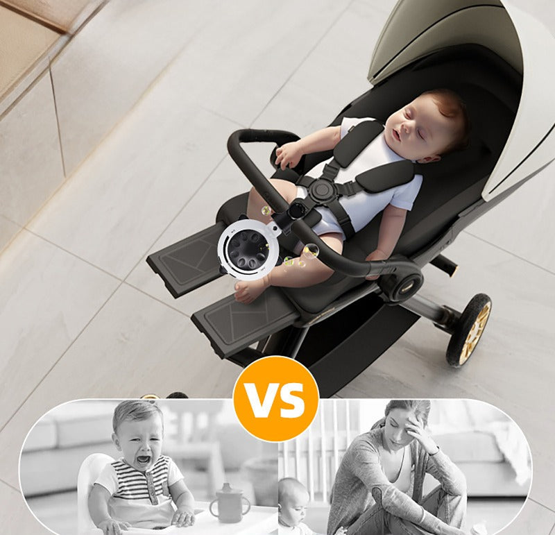 Portable Baby Sound Machine – Bluetooth White Noise Device with Natural Soothing Sounds for Sleep, Travel, Nursery and Infant Calming