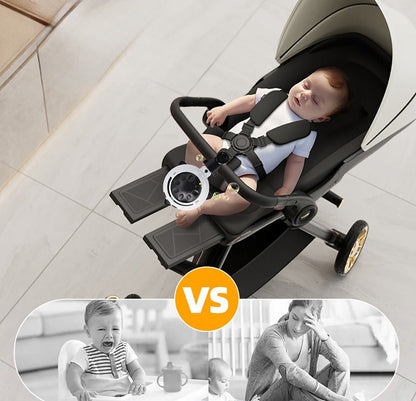 Portable Baby Sound Machine – Bluetooth White Noise Device with Natural Soothing Sounds for Sleep, Travel, Nursery and Infant Calming
