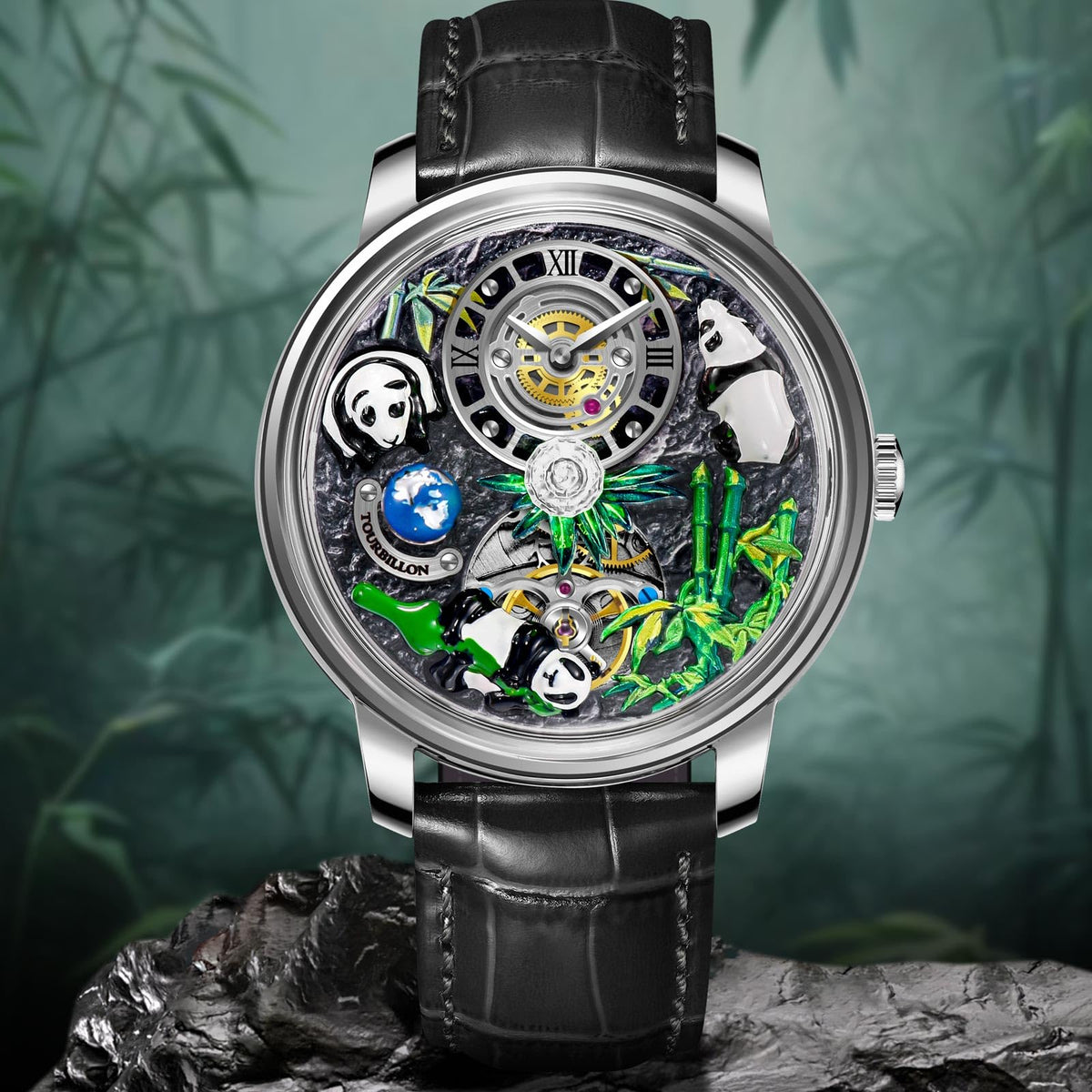Luxury Waterproof Mechanical Wristwatch - Stainless Steel Mens Watch with Automatic Movement and Premium Designer Style