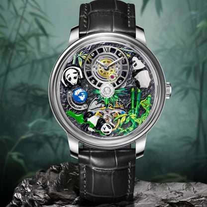 Luxury Waterproof Mechanical Wristwatch - Stainless Steel Mens Watch with Automatic Movement and Premium Designer Style