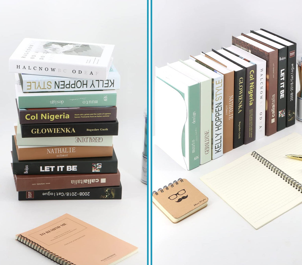 Adjustable Desktop Bookshelf – Telescopic Book Organizer with Bookends for Students, Home Office and Study Desk Storage