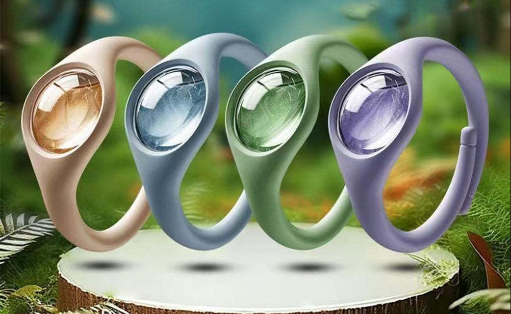 Anti-Mosquito Bracelet – Waterproof Sweatproof Plant-Oil Insect Repellent Wristband for Camping, Hiking, Travel and Outdoor Bug Protection